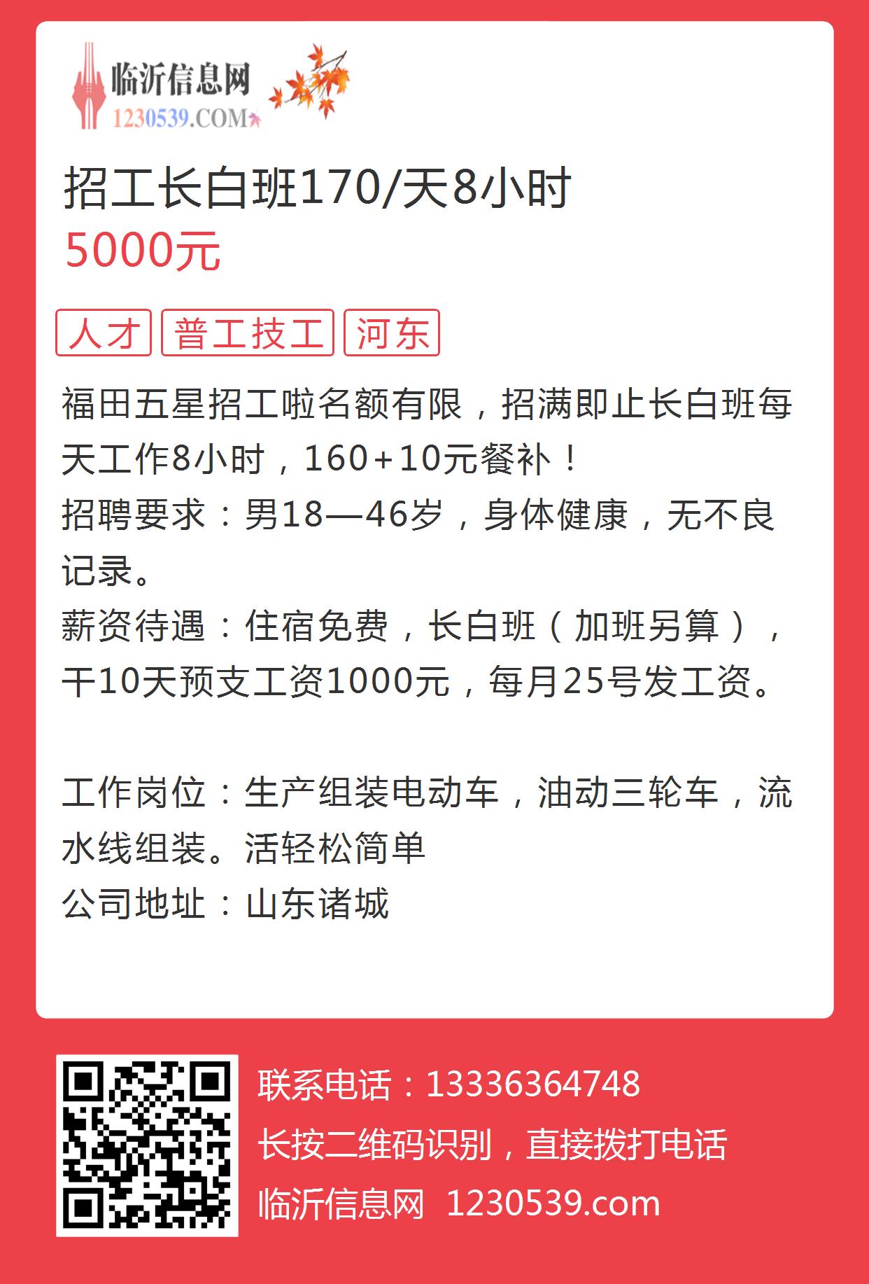 汉南最新长白班招聘信息及指南速递