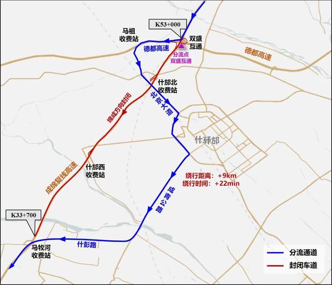 成那线最新路况